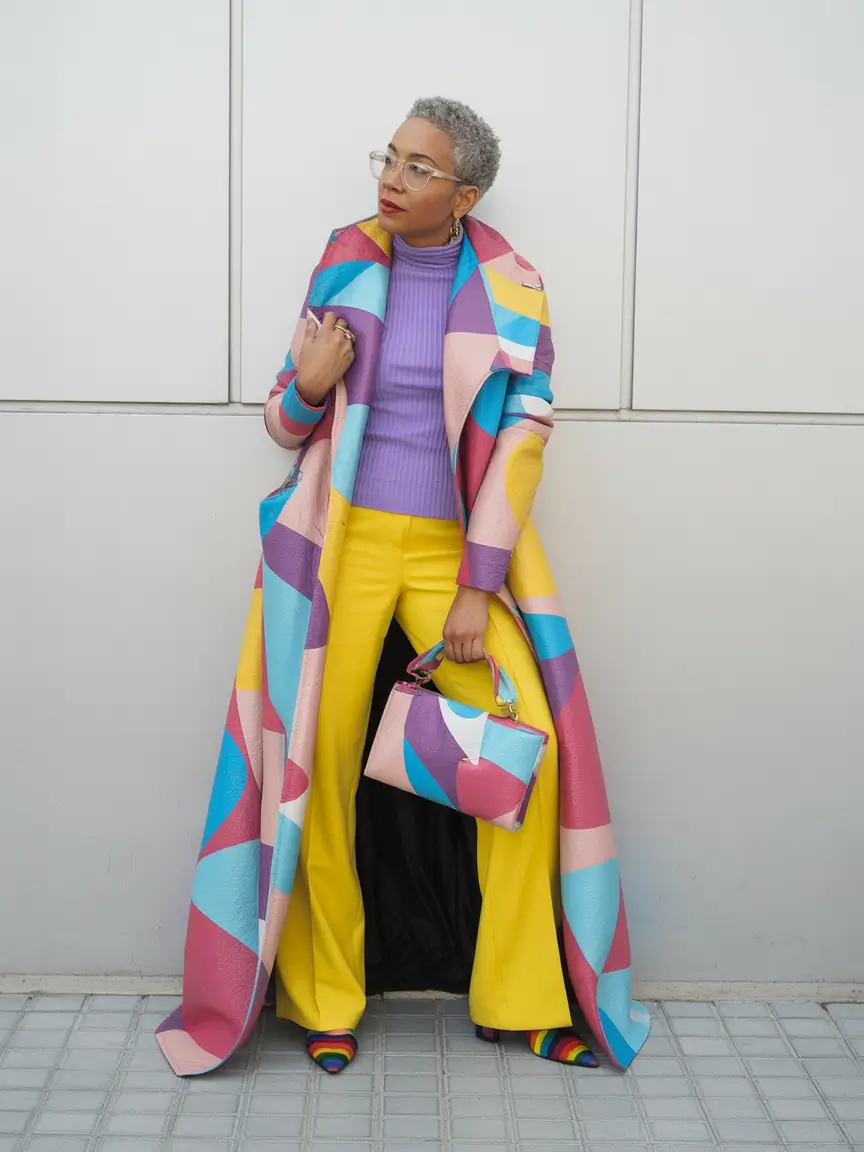 fall fashion outfits 2025 Color Explosion Confidence