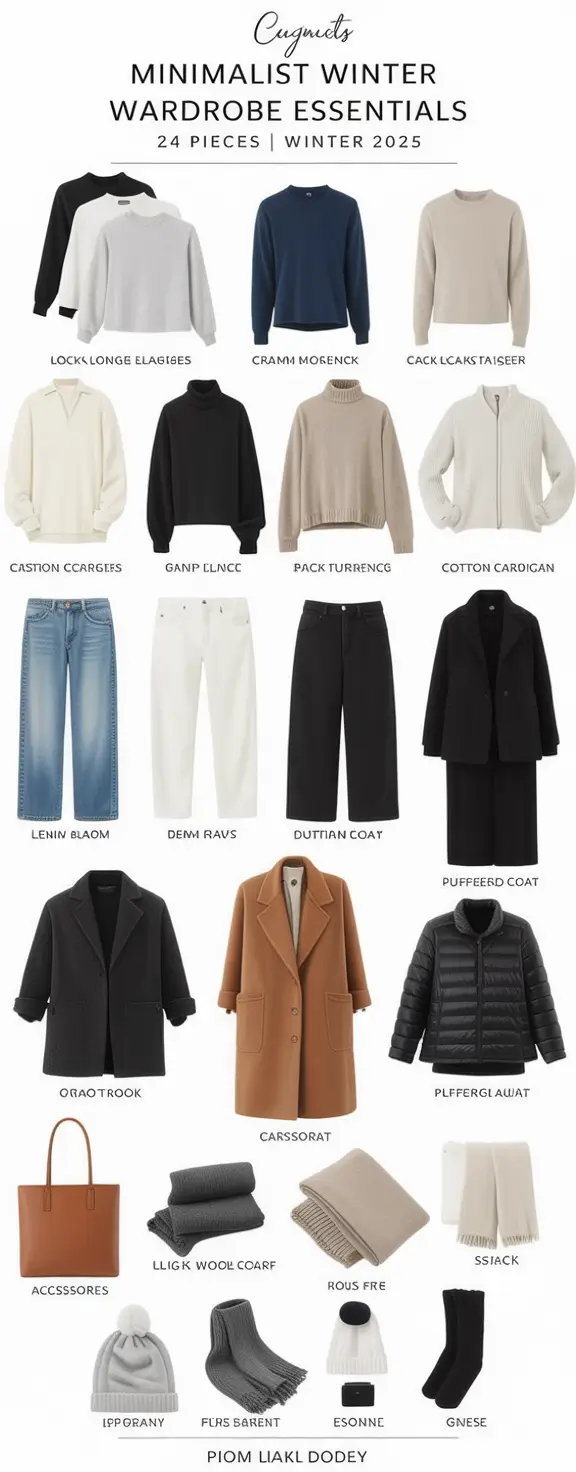 Capsule Wardrobe Ideas for Winter 2025–2026: Stylish & Practical Outfits