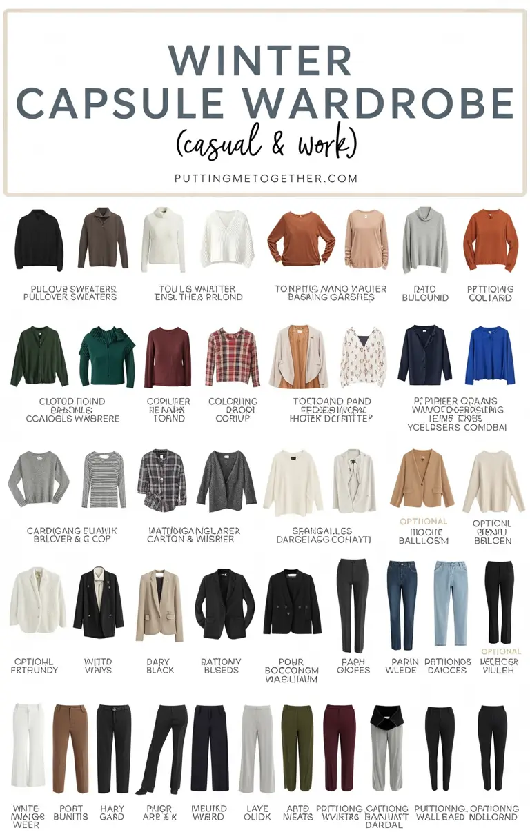 Capsule Wardrobe Ideas for Winter 2025–2026: Stylish & Practical Outfits