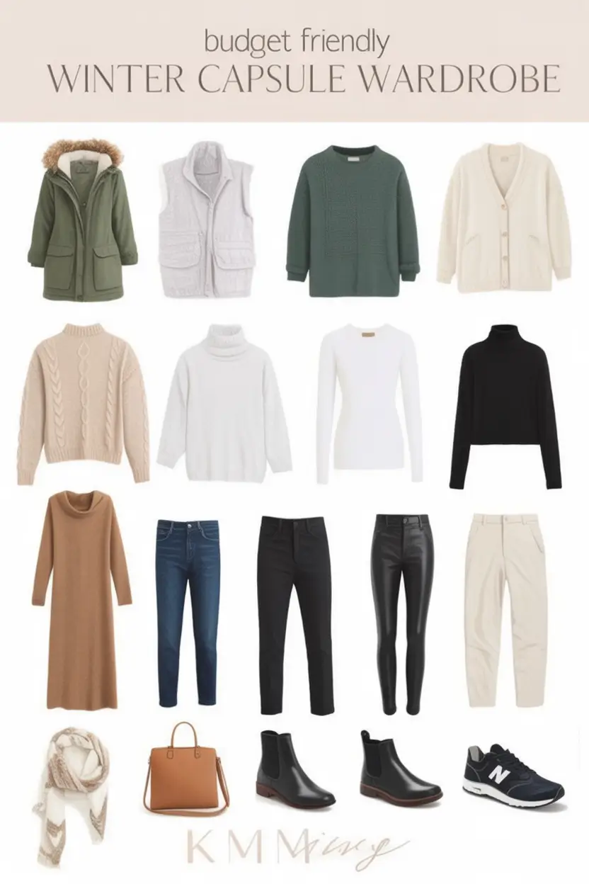 Capsule Wardrobe Ideas for Winter 2025–2026: Stylish & Practical Outfits
