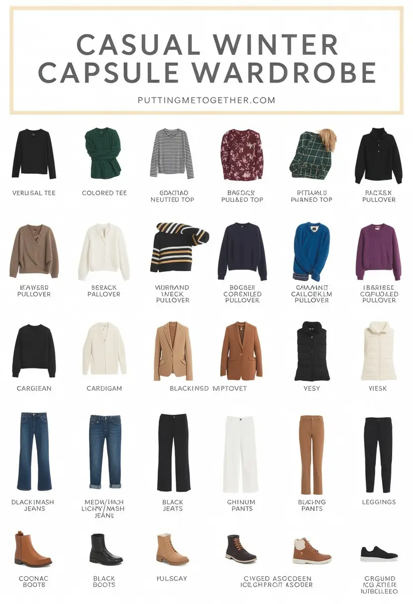 Capsule Wardrobe Ideas for Winter 2025–2026: Stylish & Practical Outfits