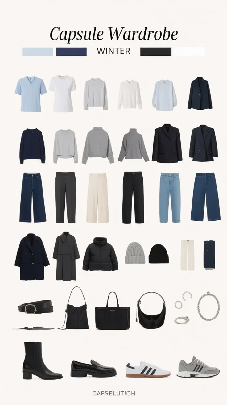 Capsule Wardrobe Ideas for Winter 2025–2026: Stylish & Practical Outfits