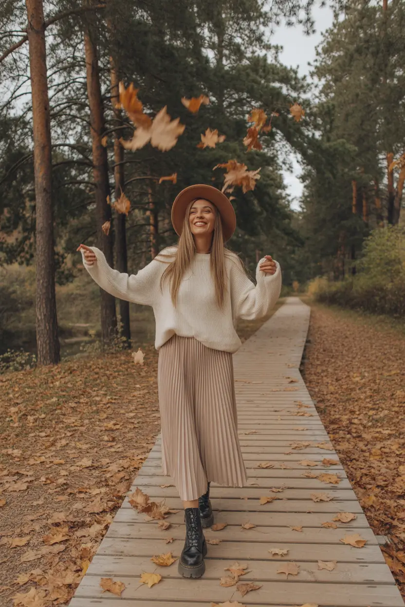 Cozy Outfits to Wear in October 2025: Stylish & Aesthetic Fall Looks