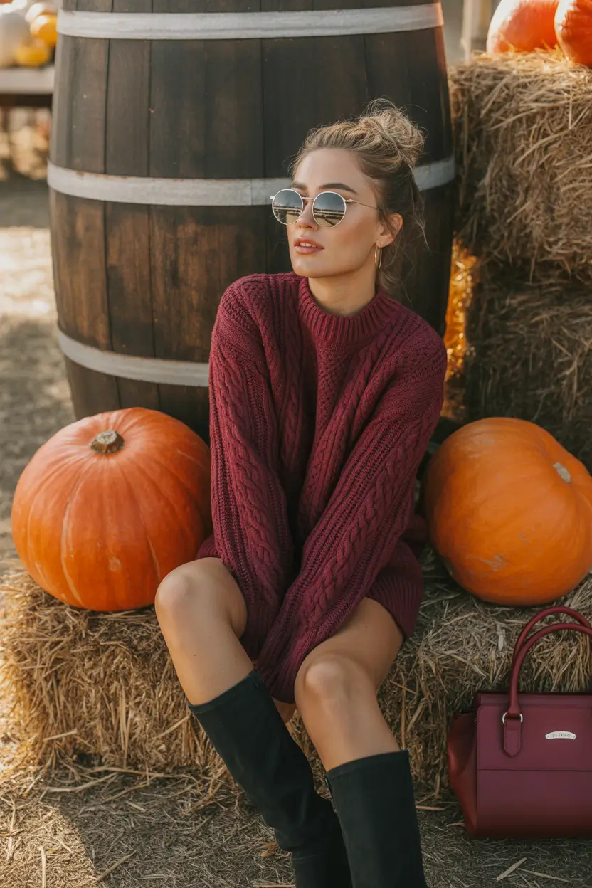 Cozy Outfits to Wear in October 2025: Stylish & Aesthetic Fall Looks
