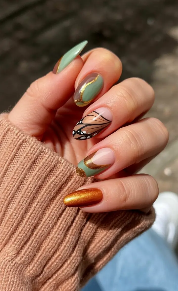 Fall Nail Design for October 2025: 28 Inspiring Ideas for Trendy Seasonal Manicures