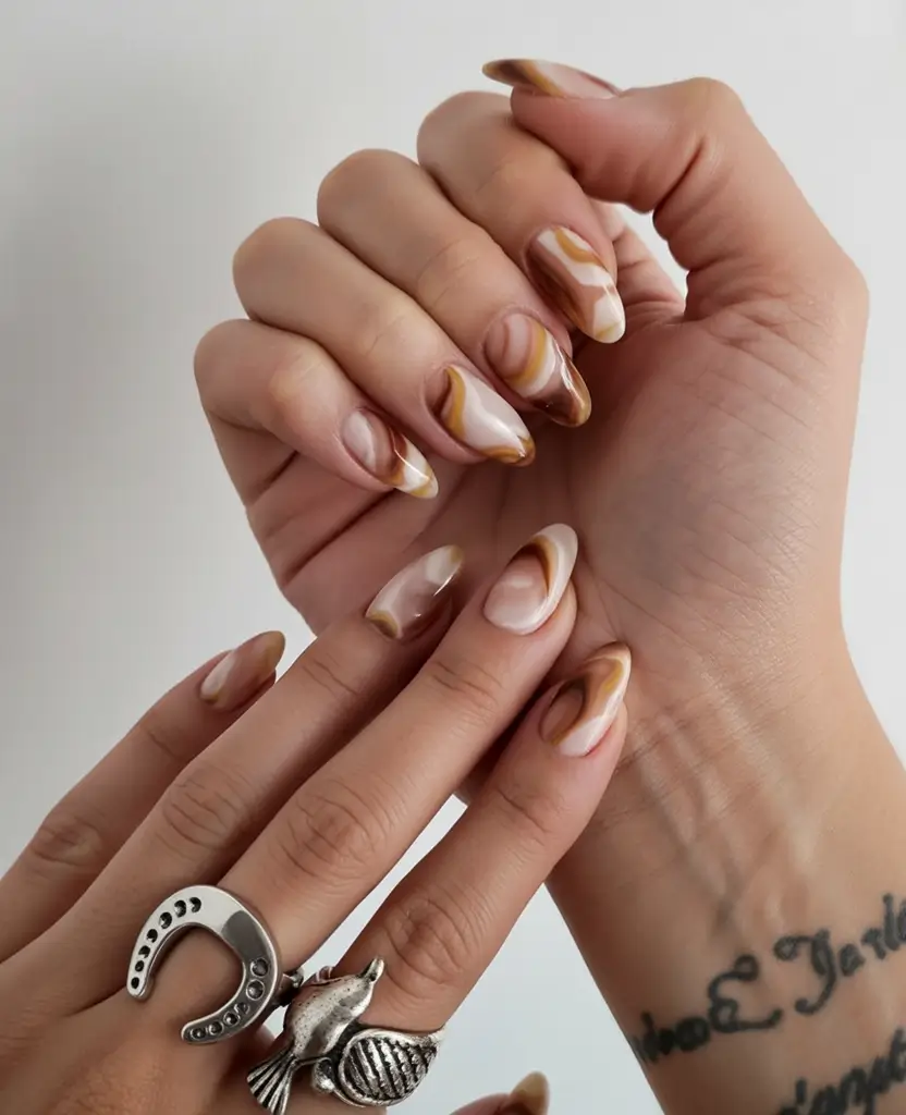 Fall Nail Design for October 2025: 28 Inspiring Ideas for Trendy Seasonal Manicures