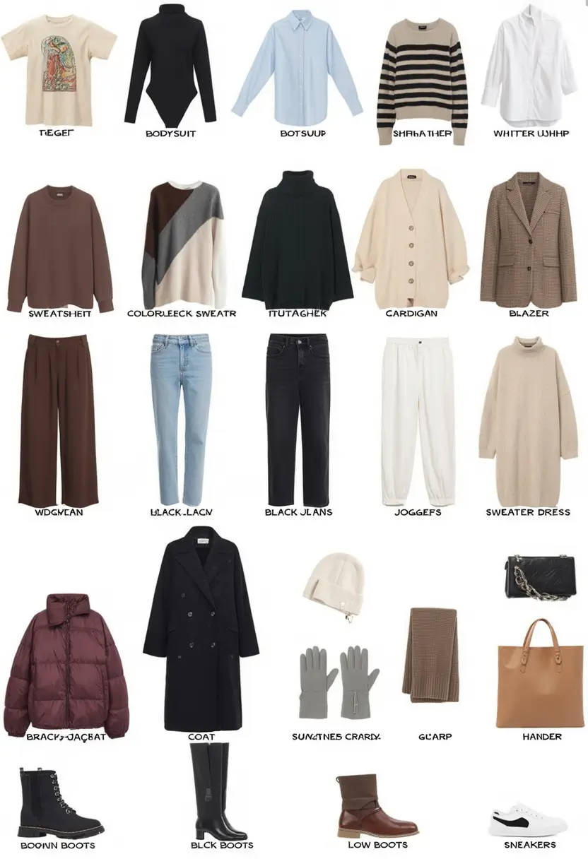 Plus Size Capsule Wardrobe Winter 2025–2026: Cozy and Chic Style Ideas
