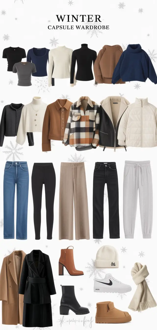 Plus Size Capsule Wardrobe Winter 2025–2026: Cozy and Chic Style Ideas