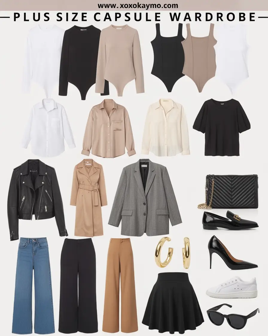 Plus Size Capsule Wardrobe Winter 2025–2026: Cozy and Chic Style Ideas