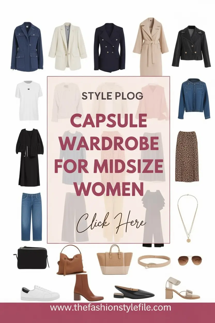 Plus Size Capsule Wardrobe Winter 2025–2026: Cozy and Chic Style Ideas