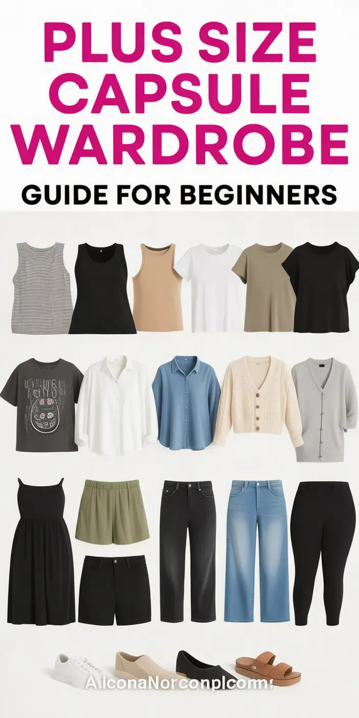 Plus Size Capsule Wardrobe Winter 2025–2026: Cozy and Chic Style Ideas