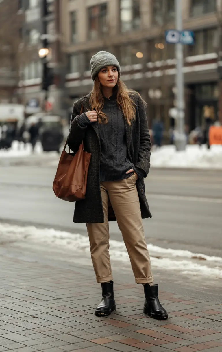 Winter Work Outfits Ideas 2025 – 2026: Chic and Practical Looks for Women