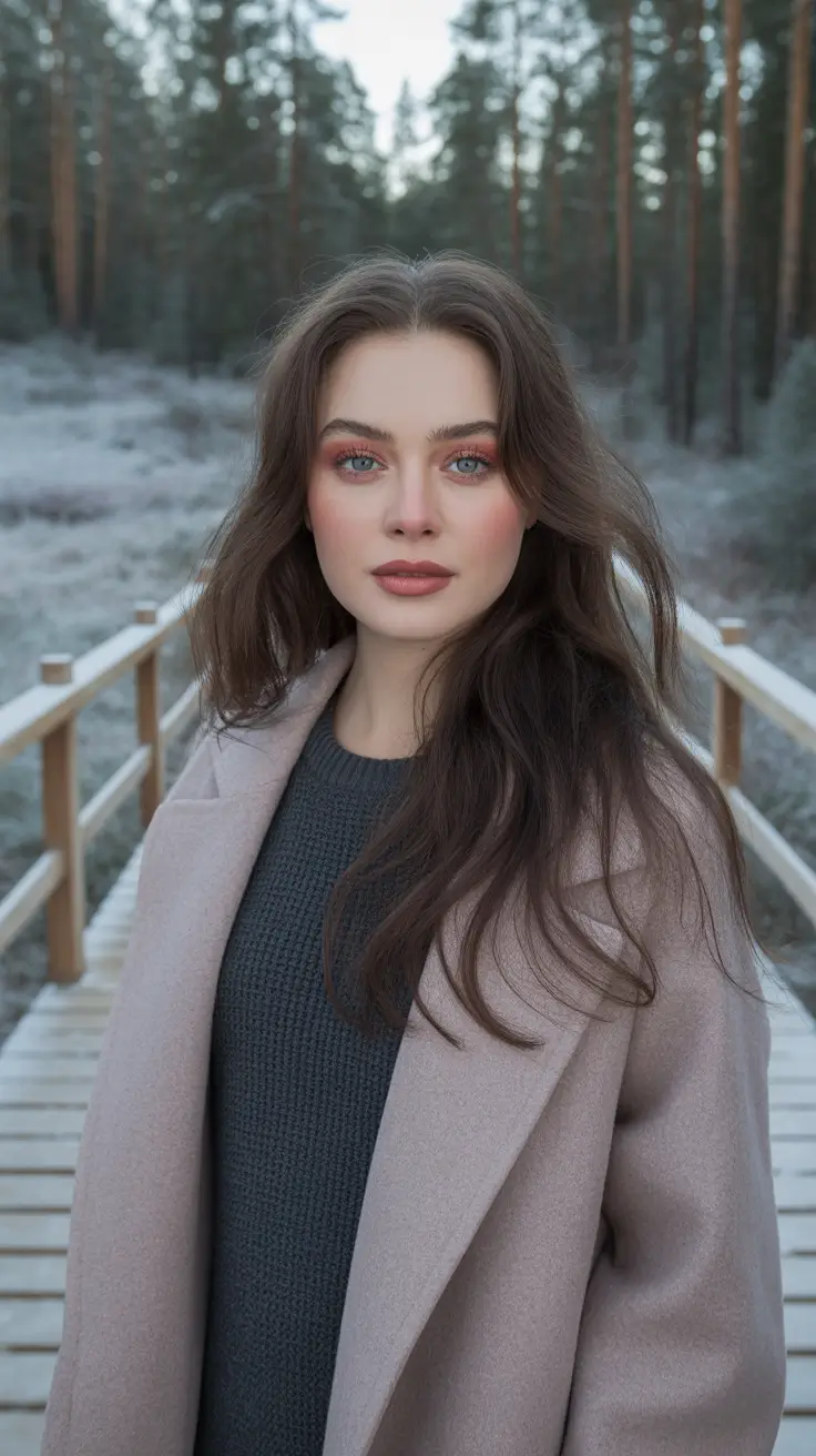 Brunette Hair Color Ideas Winter 2025–2026 Moody Dark Cocoa Lengths