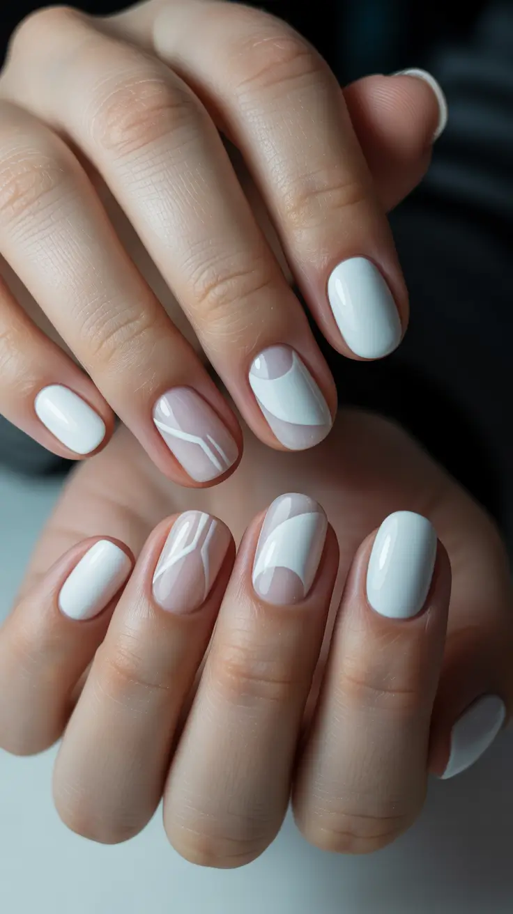 2025-2026 Frosted White Geometry