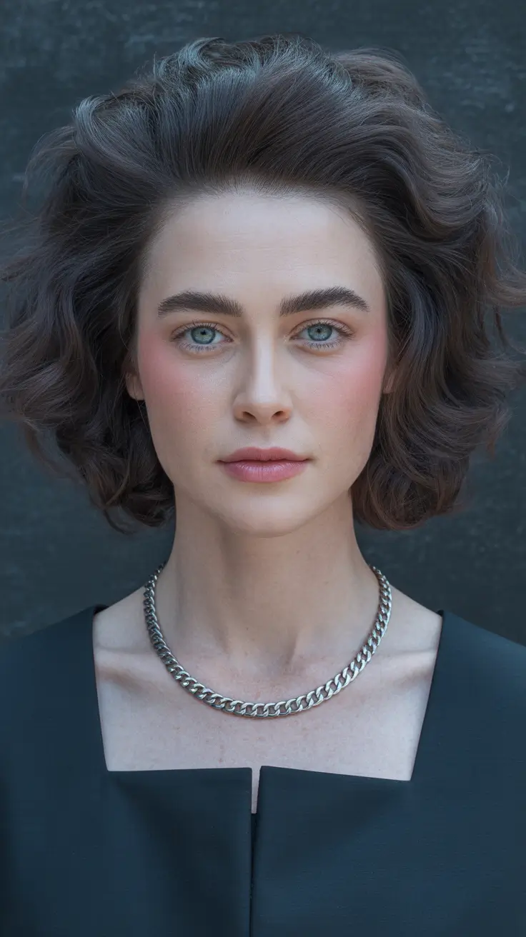 Velvet-Mocha-Volume Deep Winter Hair Colors Inspiration