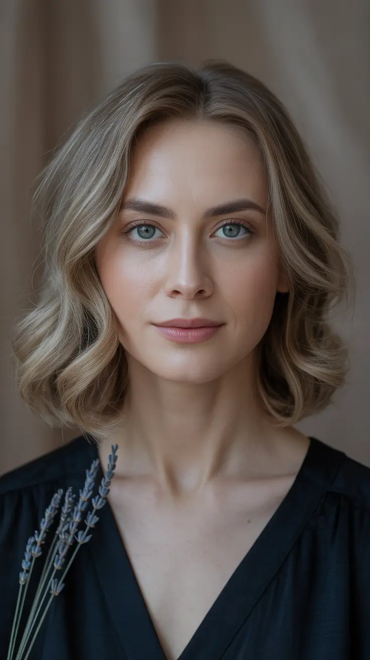 Honey-Ash-Whisper Deep Winter Hair Colors Inspiration