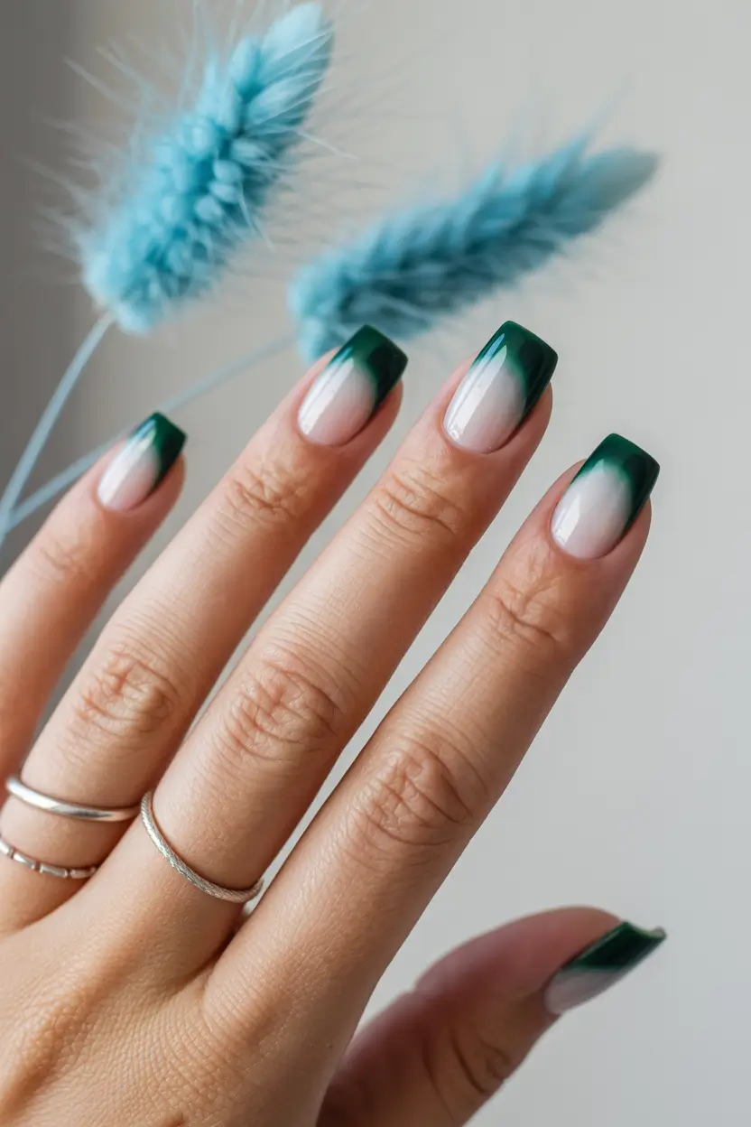 Frost-Tipped Emerald French 2025