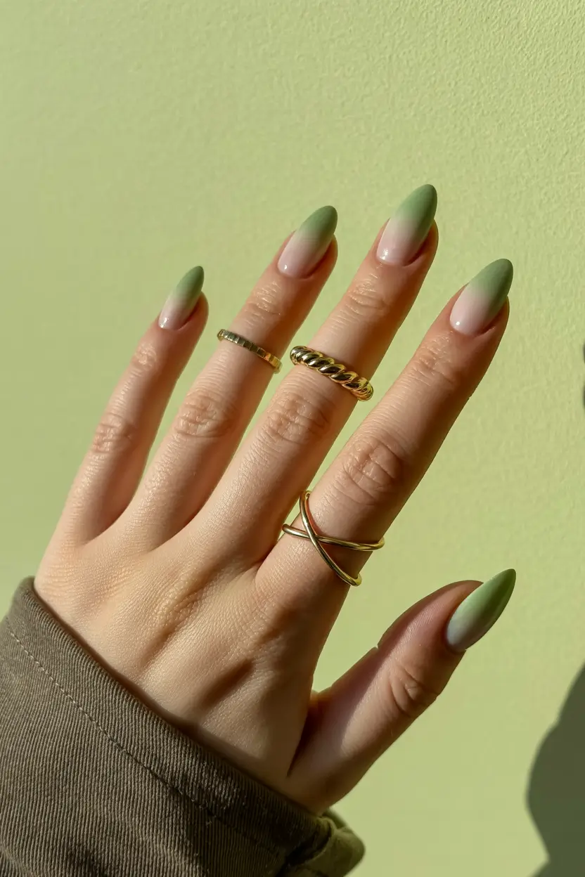Soft Mint Gradient Matte 2025