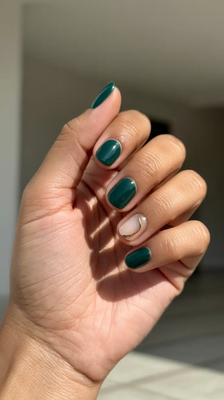 Golden Crescent Minimalism 2025