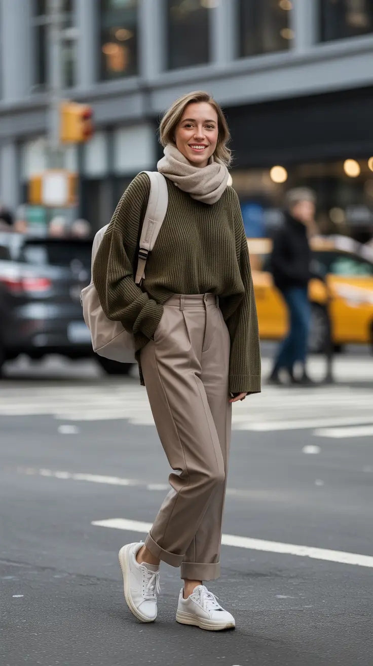 Уличный стиль для холодной погоды Приглушенные тона Major Comfort