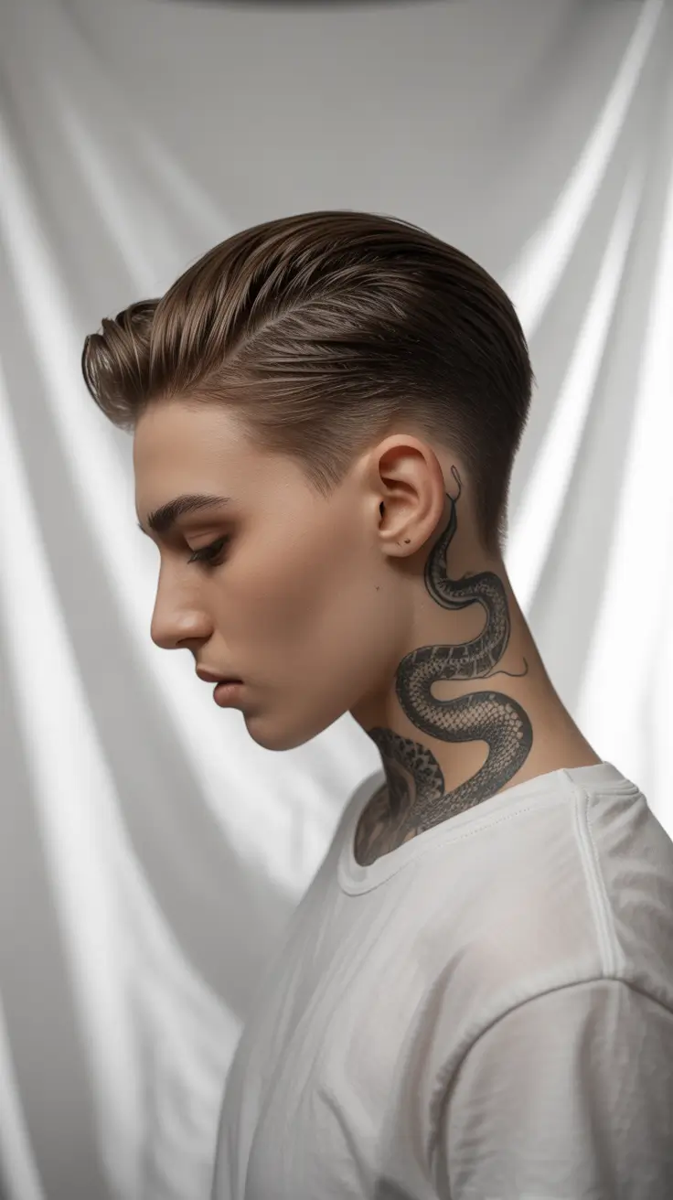 short winter haircuts 2025-2026 Polished Wolf Cut for Women