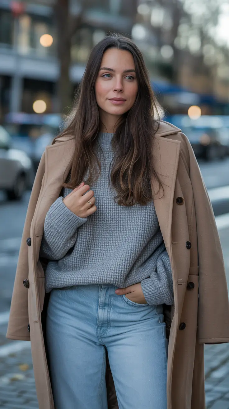 Casual ideas for women classy 2025 Soft Blues and Street Simplicity