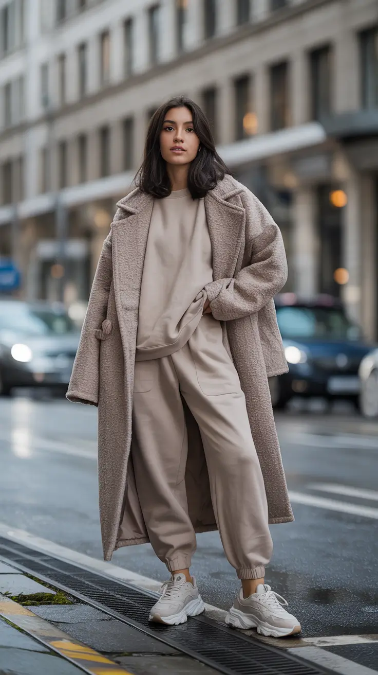 Casual style inspiration 2025 Soft Power in Monochrome Comfort