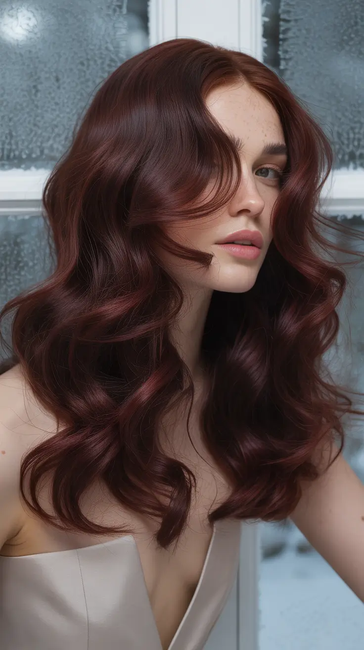 Ideas Auburn Deep Burgundy Auburn Waves