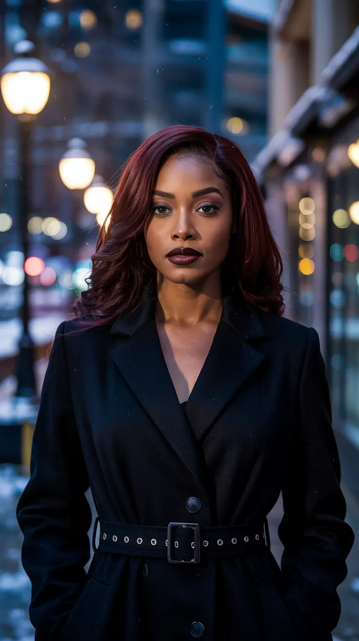 Black woman Velvet Cherry Gloss