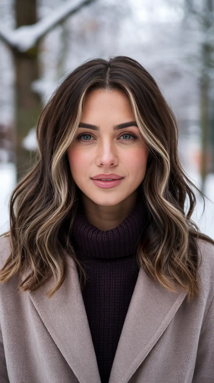 Balayage Caramel Highlights Soft Mocha Melt 2025-2026