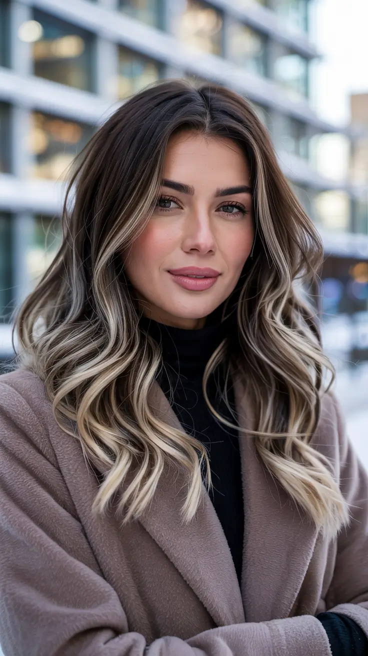 Cool Beige Balayage for Urban Chic 2025-2026