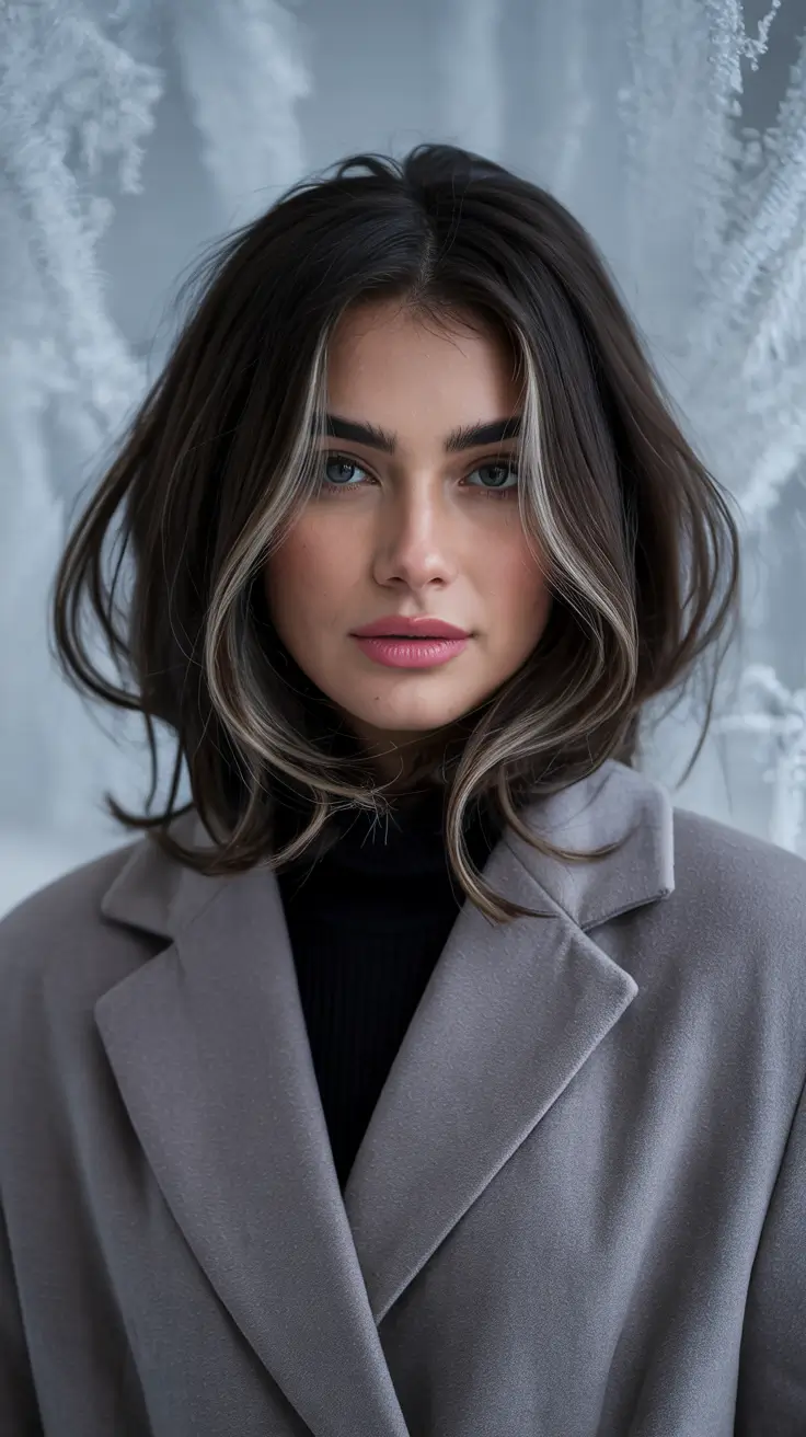 Feathered Chocolate Bob with Frosted Ends 2025-2026