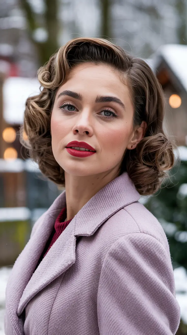 Retro Cocoa Curl Revival 2025-2026