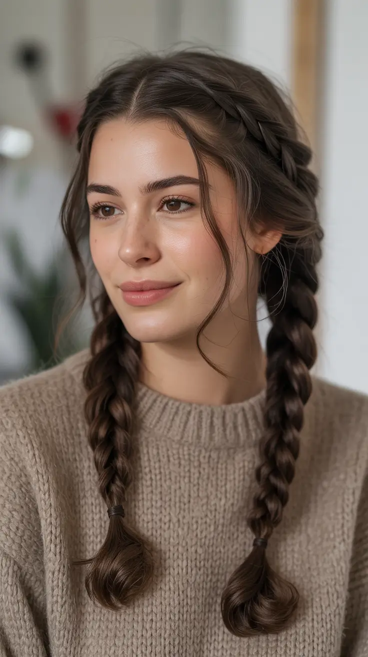 Protective Cute winter 2025 braids