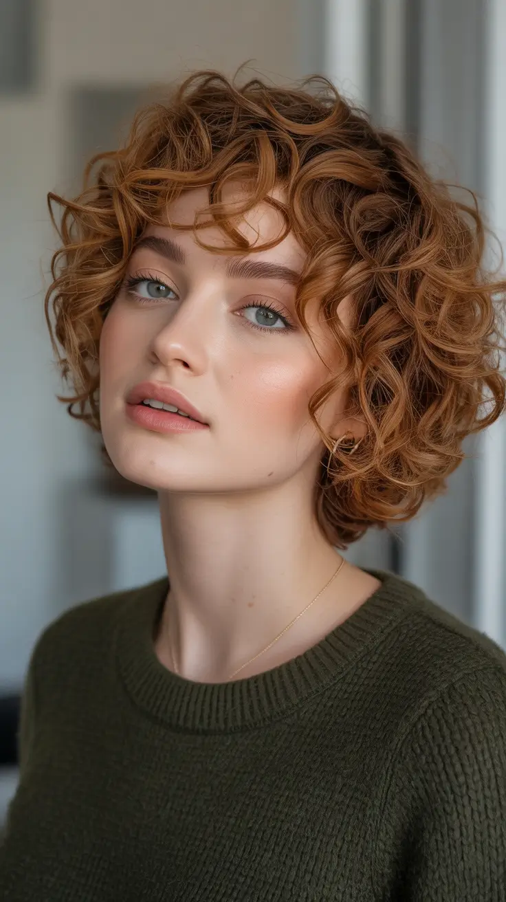 Curly Short hair Ideas 2025