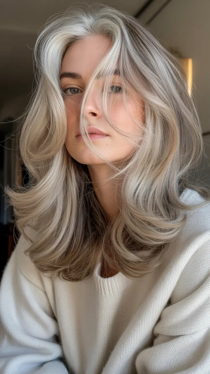 Straight hair Medium winter 2025