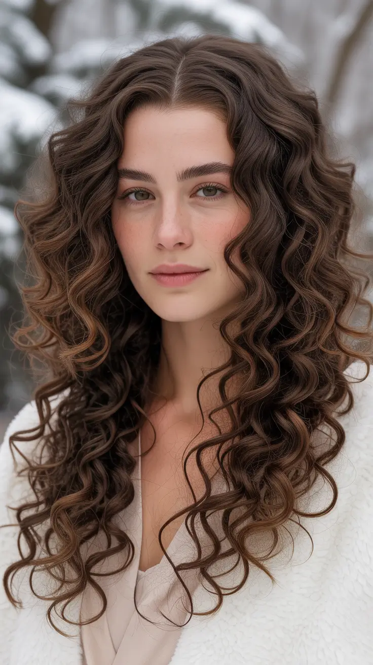 Curly hair Inspo winter 2025