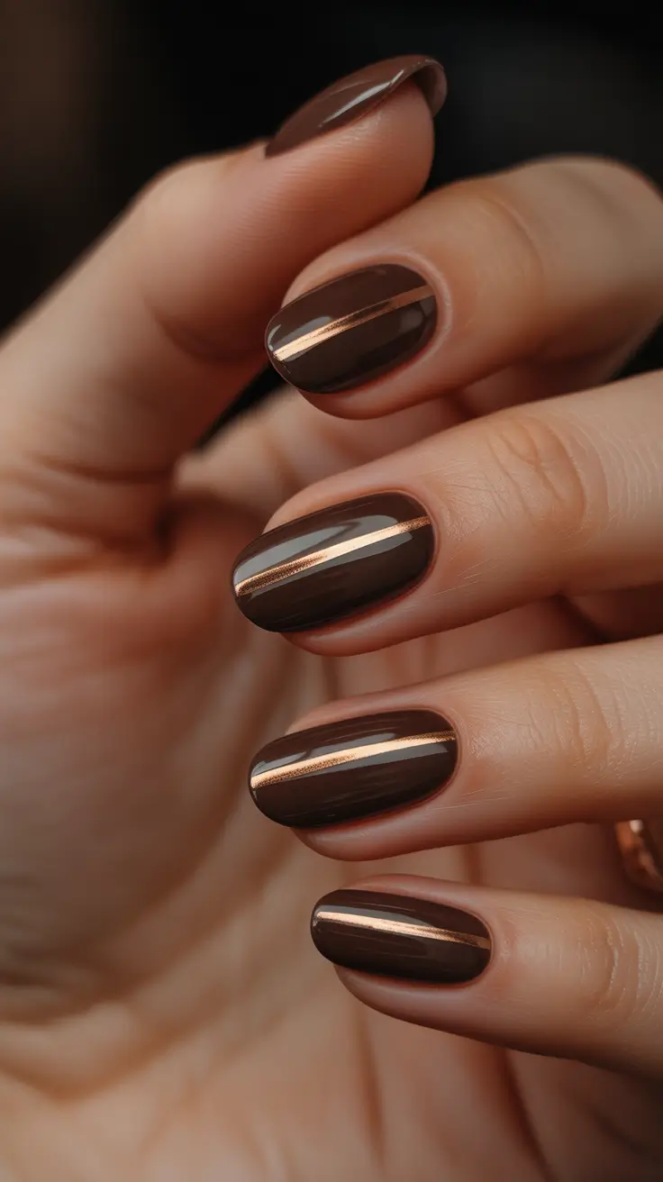 Cocoa Winter Nails 2025