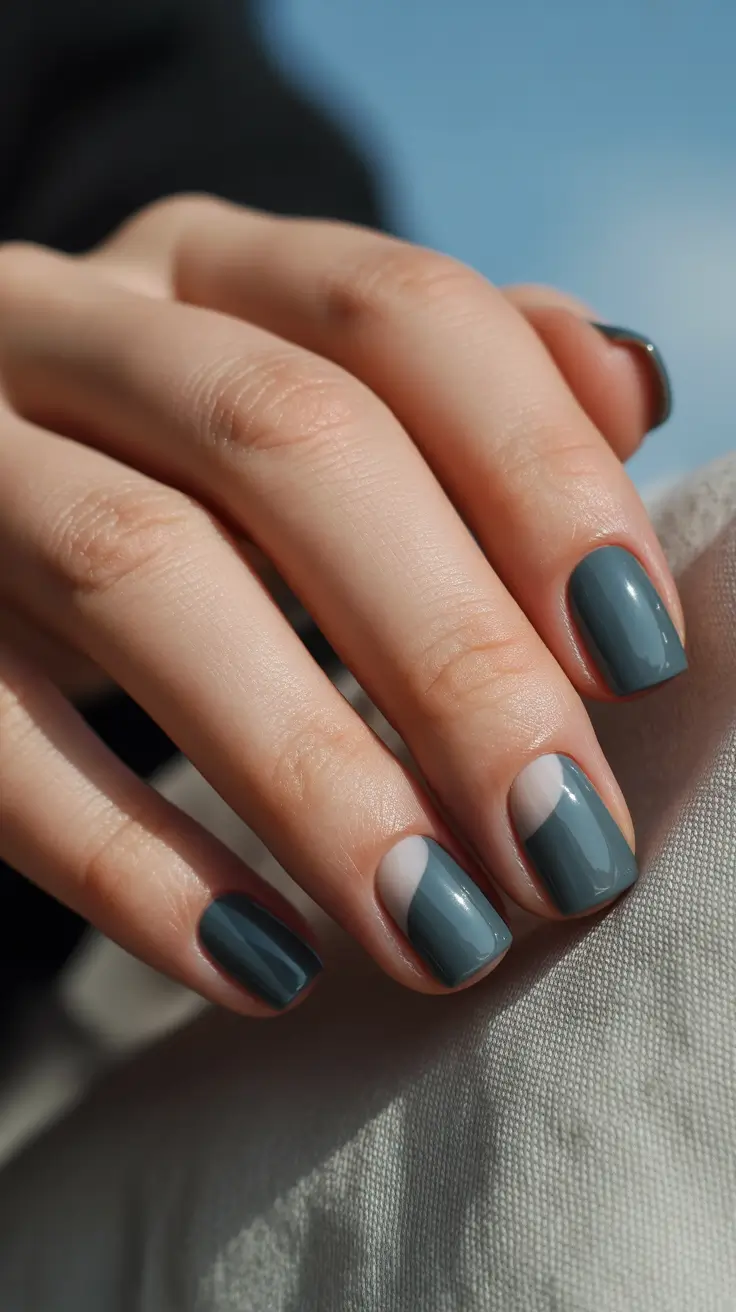 Iceblue Nude Winter Nails 2025