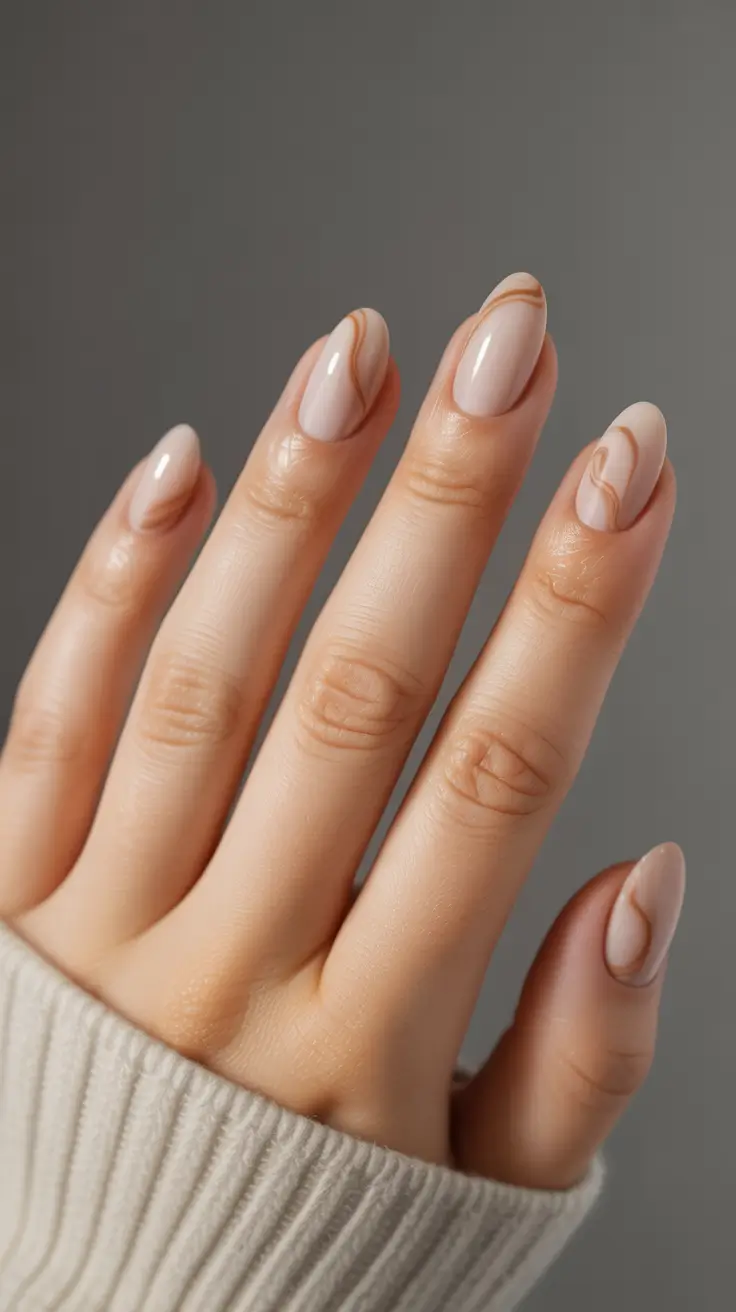 2025 fall Latte Swirl Minimalism