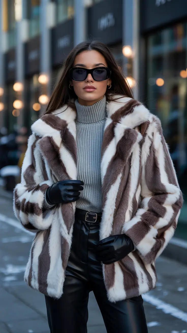2025 Statement Faux Fur & Urban Confidence