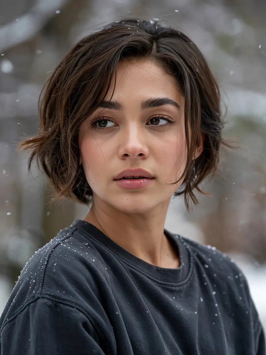 Messy 90s Modern Shag Pixie