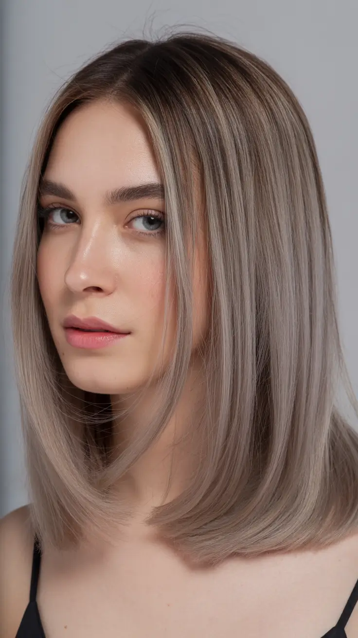 Trends 2025 Smoky Ash Blonde Sophistication
