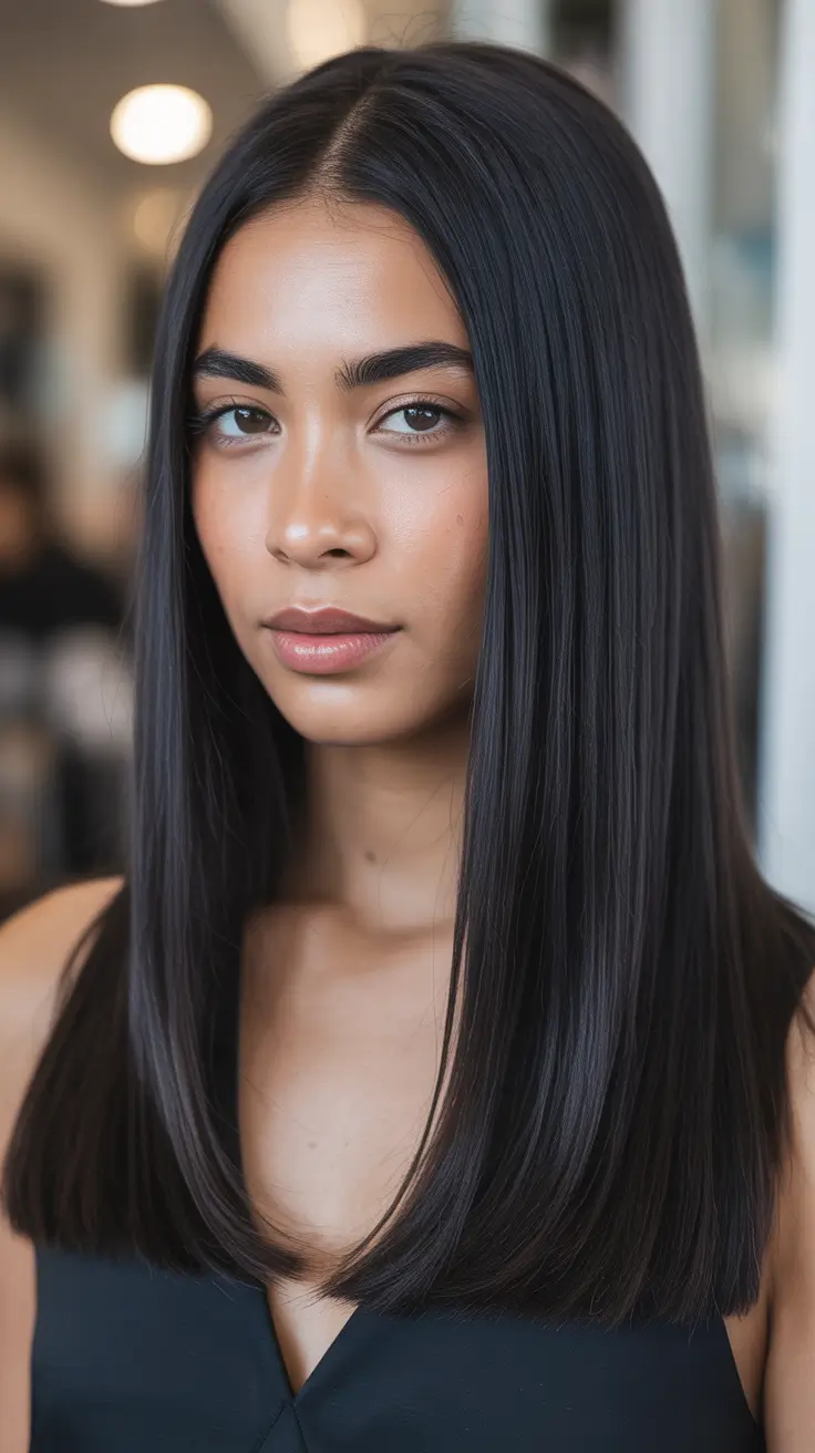 Trends 2025 Glossed Jet Noir