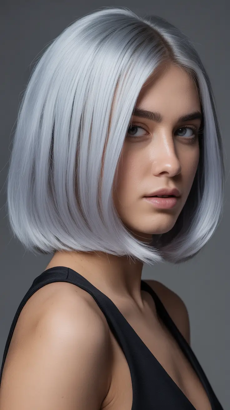 Trends 2025 Frosted Icy Bob