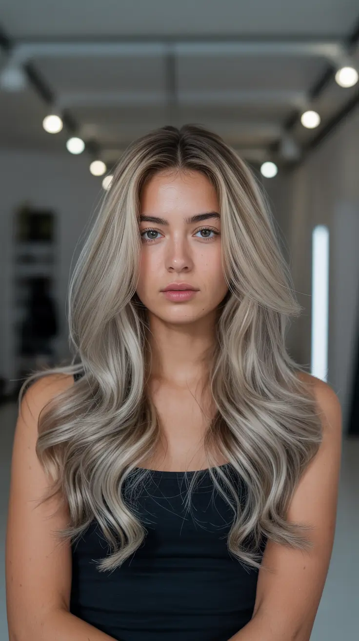 Ash blonde hair color 2026 Frost Melt Volume