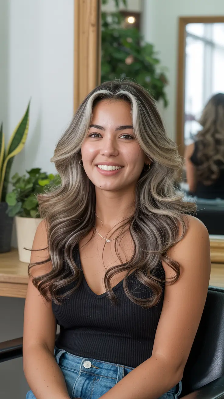 Ash blonde hair color 2026 Silver Almond Elegance