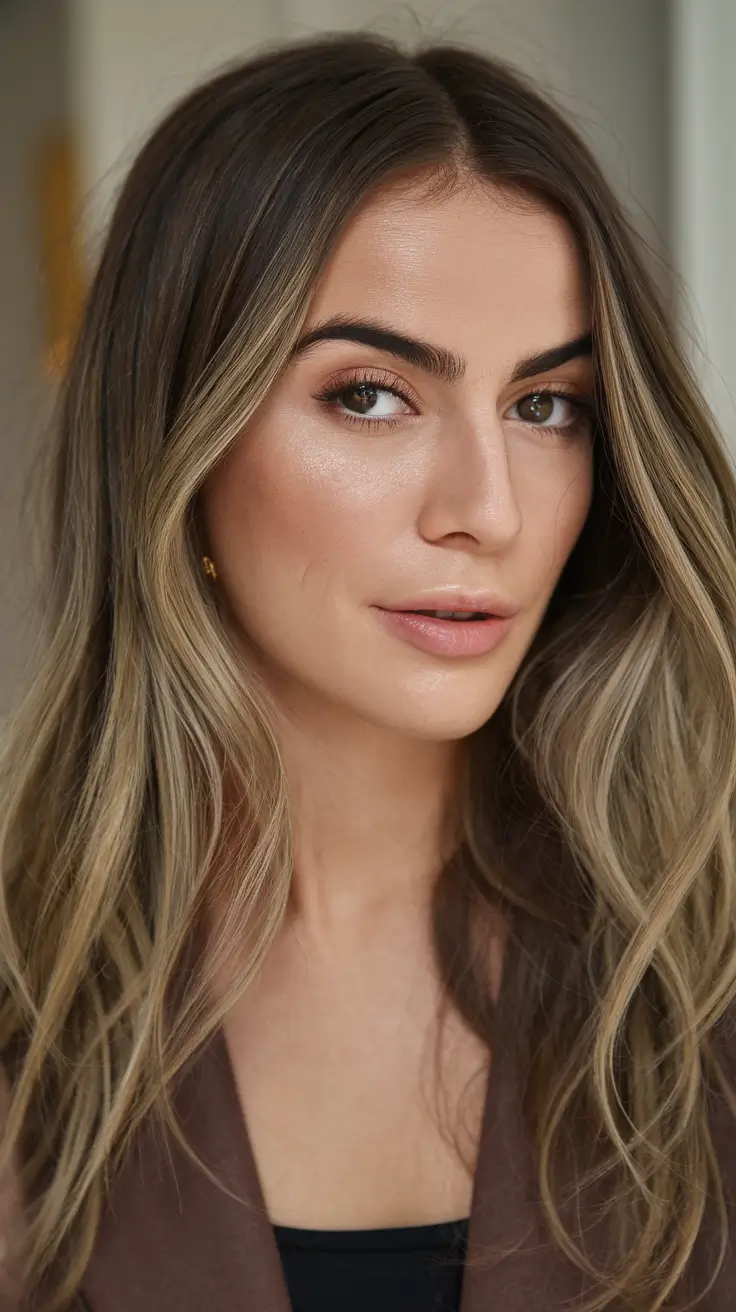 Balayage hair color ideas 2026 Soft Latte Balayage