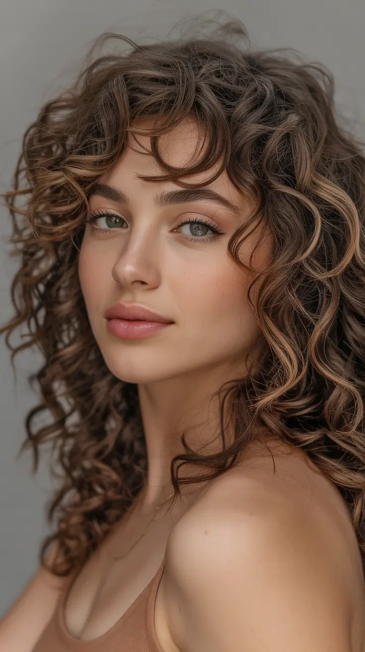 cinnamon brown hair Cinnamon Twist Curls