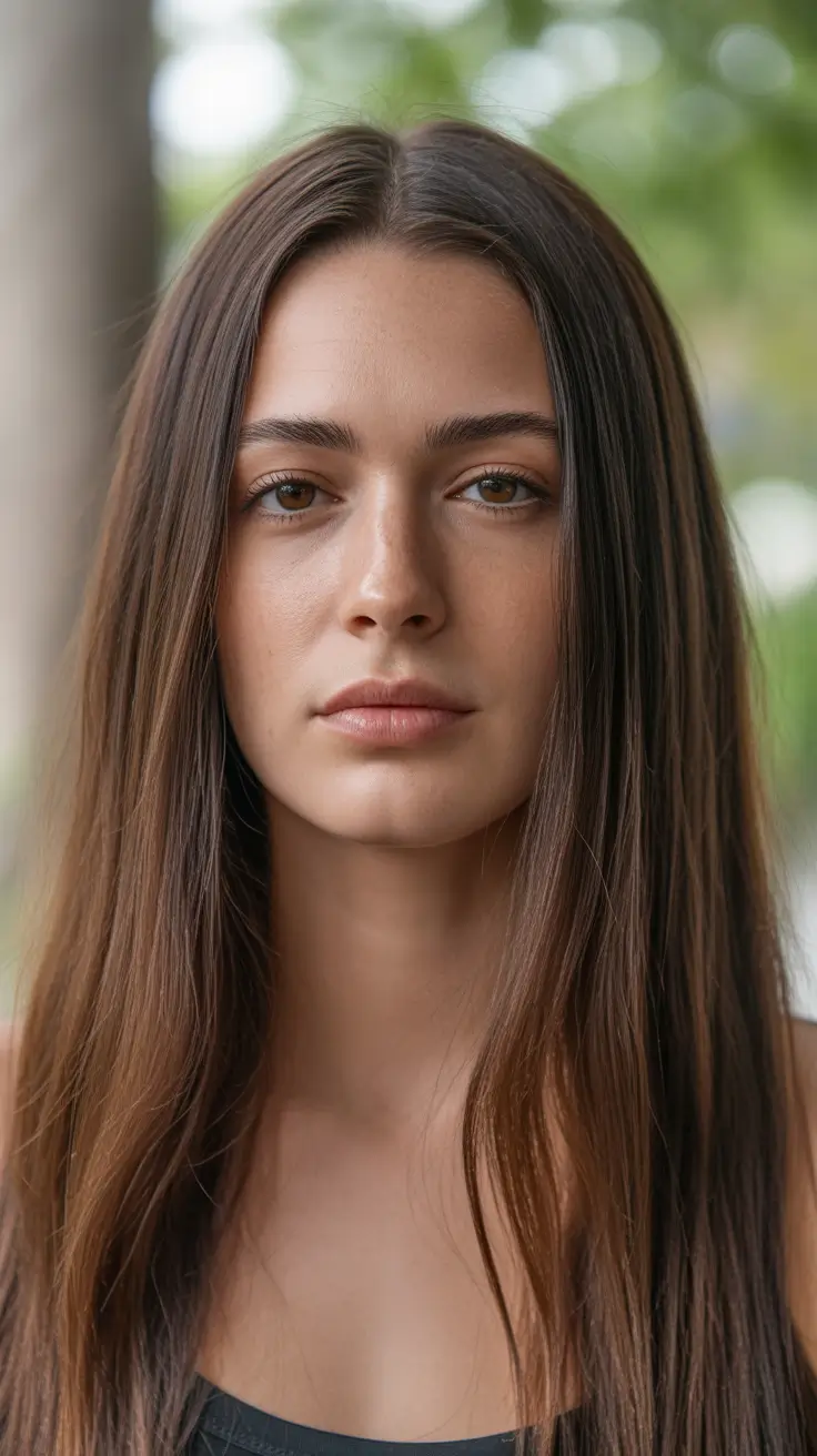 dark coffee brown hair Dark Coffee Straight Lengths